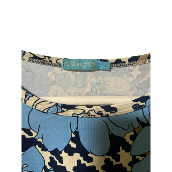 J. McLaughlin Catalina Cloth Top Floral Womens Large - Picture 3 of 4